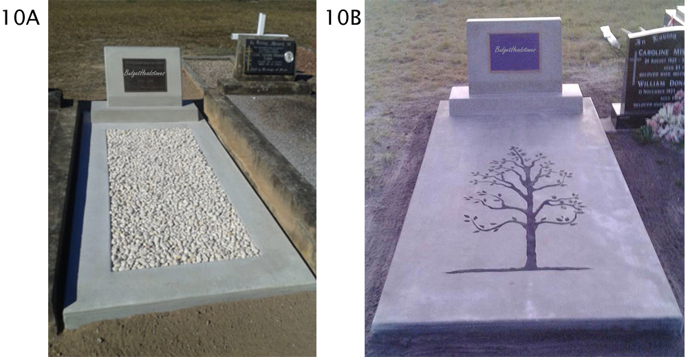 Headstone example