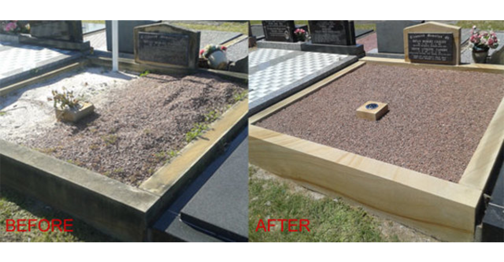 Headstone example